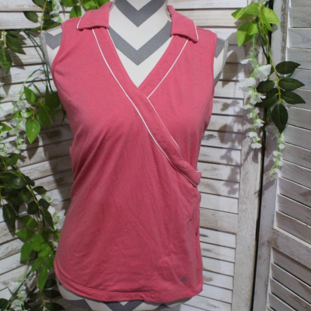 Athleta Sleeveless Collared Golf Top (14)